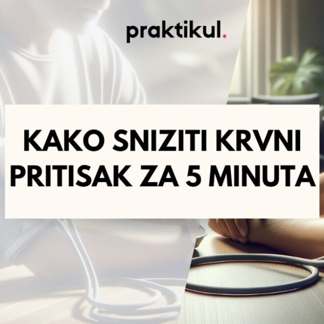Kako sniziti krvni pritisak za 5 minuta na prirodan način