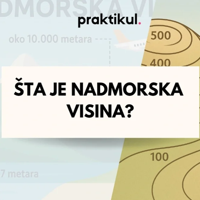 Šta je nadmorska visina?